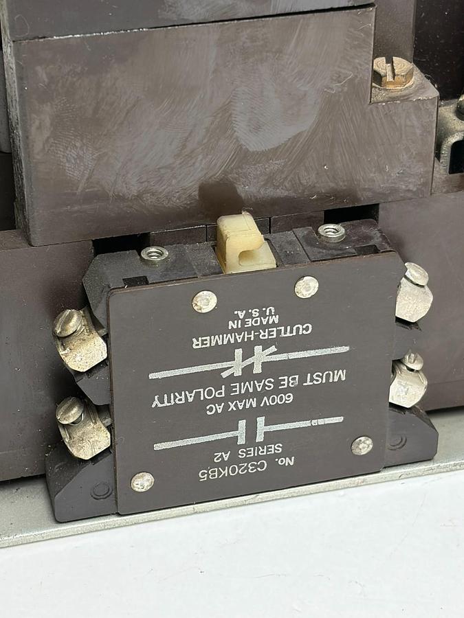 Used Cutler-Hammer A10DNO Series A1 NEMA Size 2 Motor Starter 45A 120V Coil