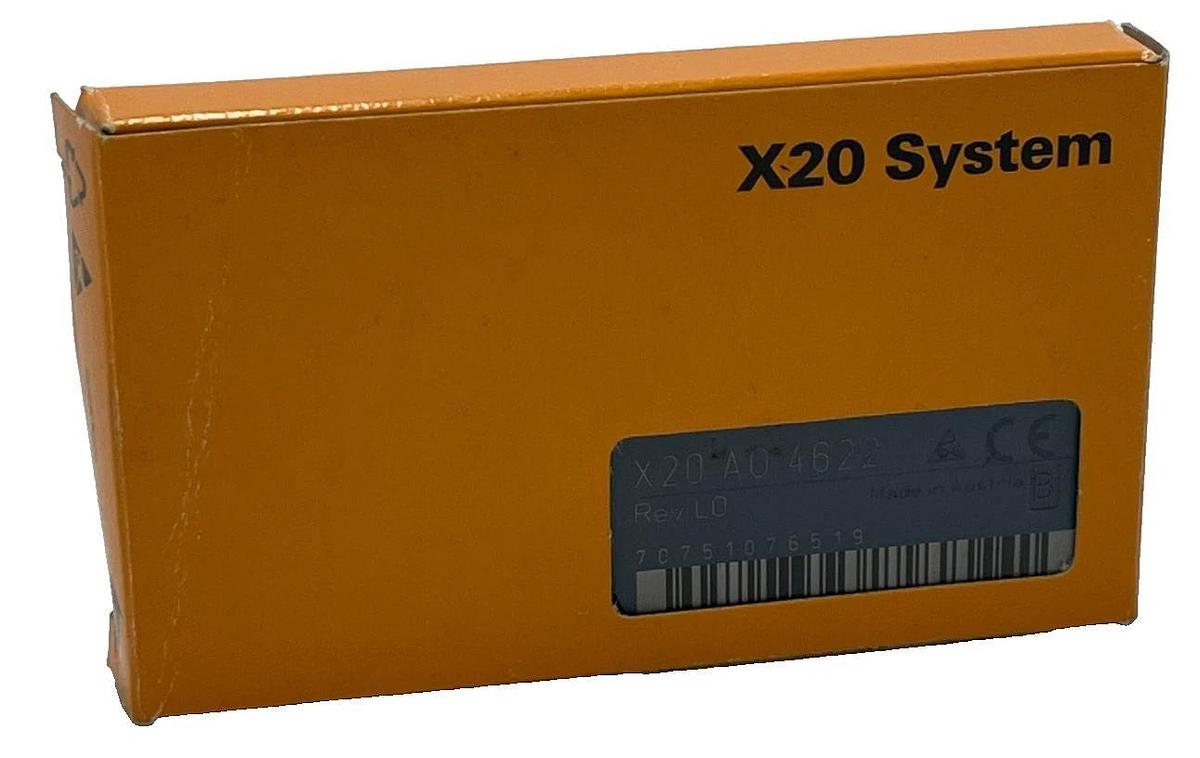 B&R X20AO4622 X20 Analog Output Module 4-Channel ±10V 0-20mA 13-Bit 0x1BA3 NSMP