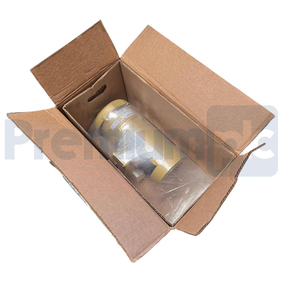 Used ABB Baldor-Reliance VEBM3546 1HP 1760 RPM 3PH 56C TEFC AC Brake Motor 230/460V