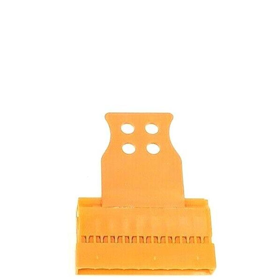 Used BOX OF 50 NEW WAGO 231-639/034-000 TERMINAL BLOCK ORANGE SERIES 231