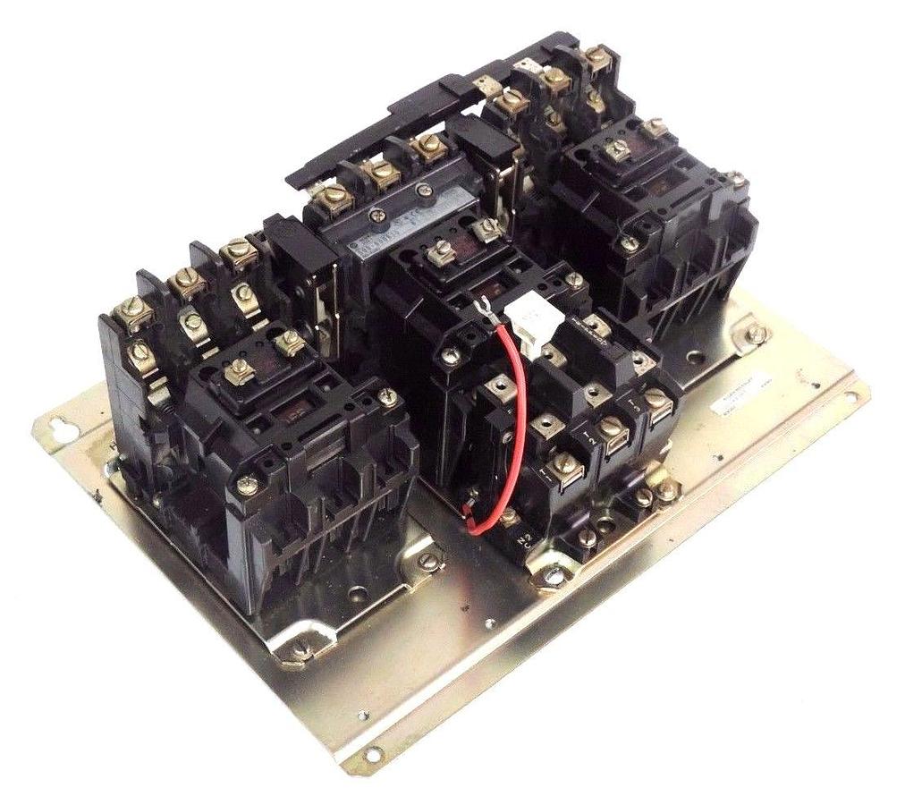 Used ALLEN BRADLEY 1000-NX163 SER. A STARTER 600VAC., 500-BOD930 SER. B, CB236 COILS