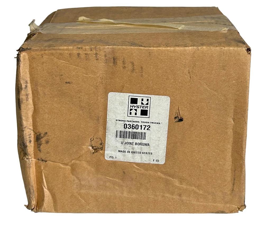 Used NEW SEALED HYSTER 0360172 / HY0360172 OEM U-JOINT ASSEMBLY BORGWA FOR FORKLIFT