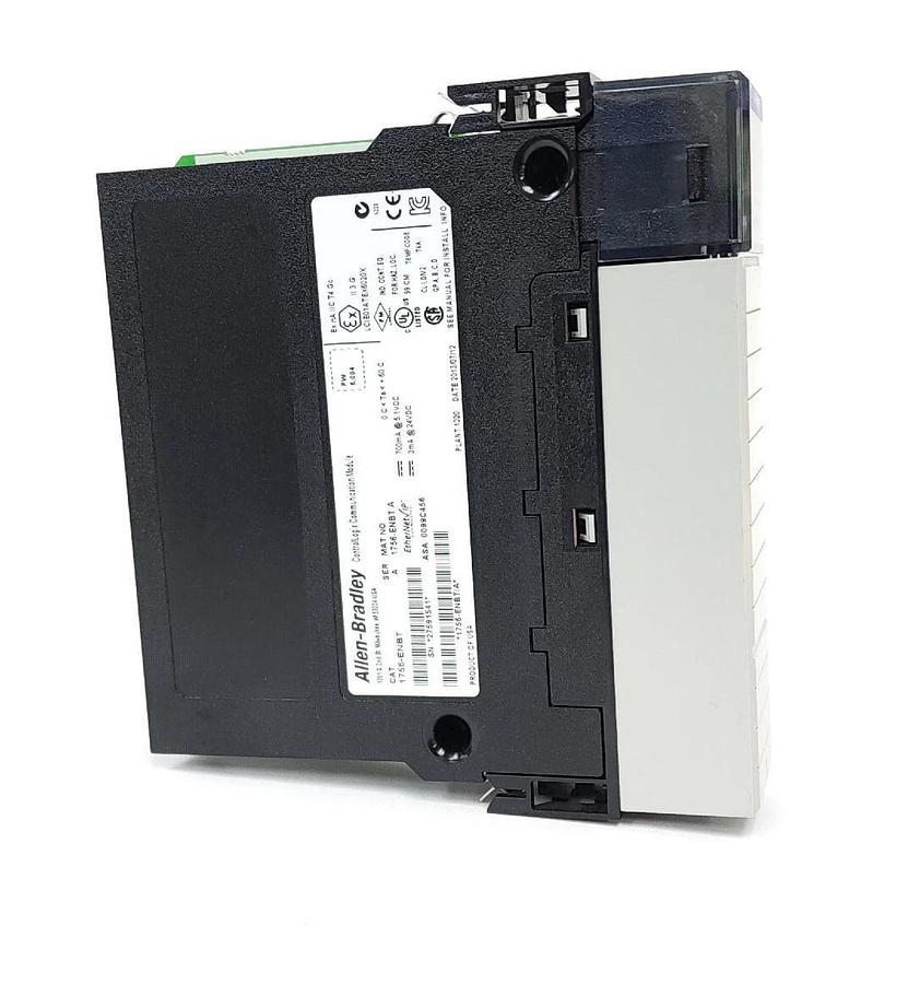 Used ALLEN BRADLEY 1756-ENBT SER. A CONTROLLOGIX COMMUNICATION MODULE FRN: 6.004