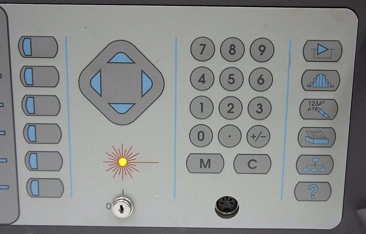Used LASERMIKE 282 CONTROLLER UNIT 282-6001 AM4783 115VAC 4.0AMP 50/60HZ