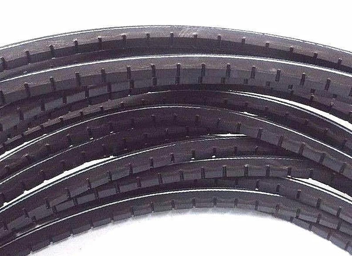 Used LOT OF 12 NEW BROWNING 5VX570 358 GRIPNOTCH V-BELTS 57" O.C.