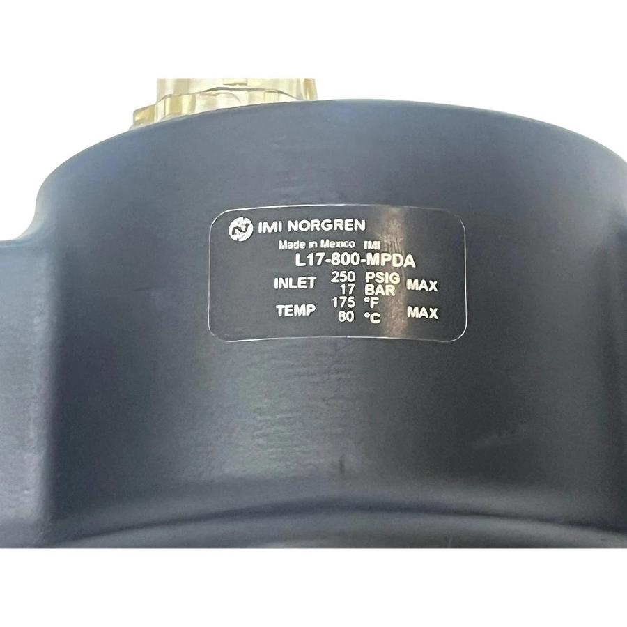 Norgren L17-800-MPDA 1-Inch Heavy Duty Metal Bowl Compressed Air Lubricator