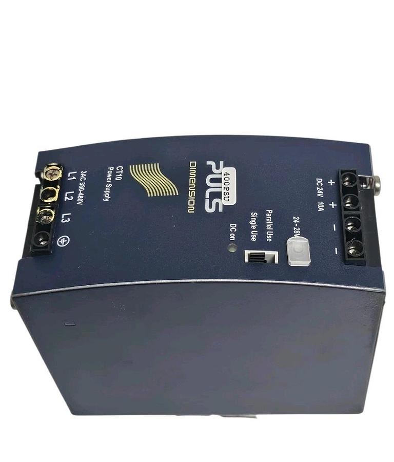 Used PULSE CT10.241 POWER SUPPLY 380/480 VAC INPUT 3-PHASE CT10241