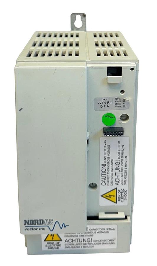 Used NORD SK 750/1 FCT 278007500/36F300191423 AC DRIVE 230VAC 47-63Hz 0.75kW USNP