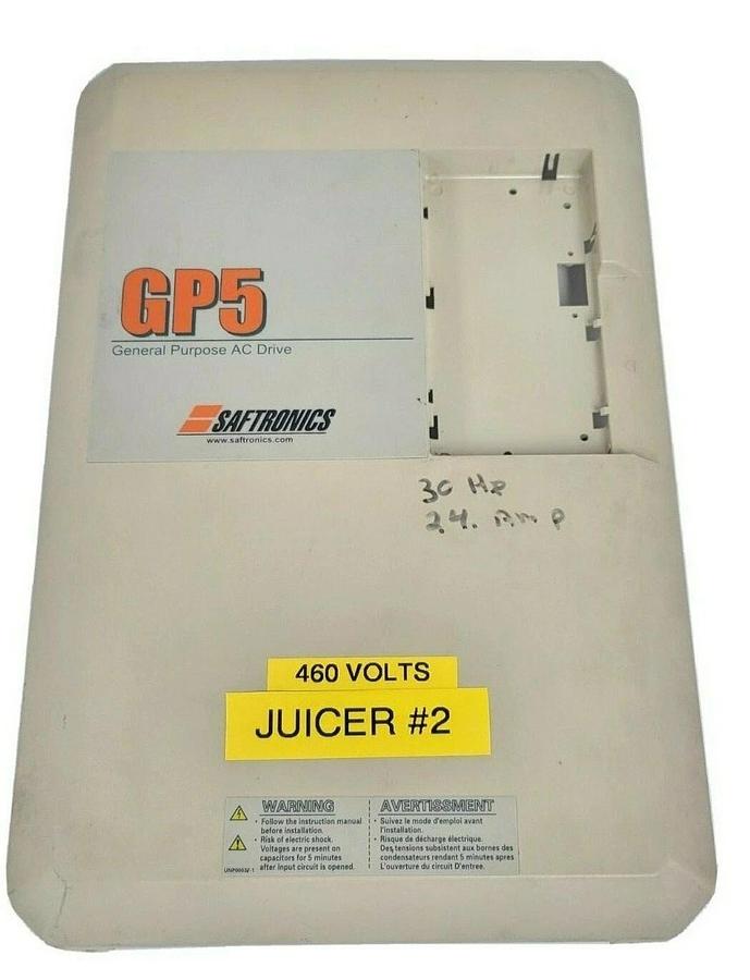 Used SAFTRONICS CVST21017 COVER FOR GP5 9-3/4WIDE X 15HIGH X 1-1/2INCH DEEP