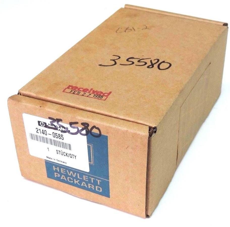 Used F/S HEWLETT PACKARD 2140-0585 DEUTERIUM POWER LAMP 21400585