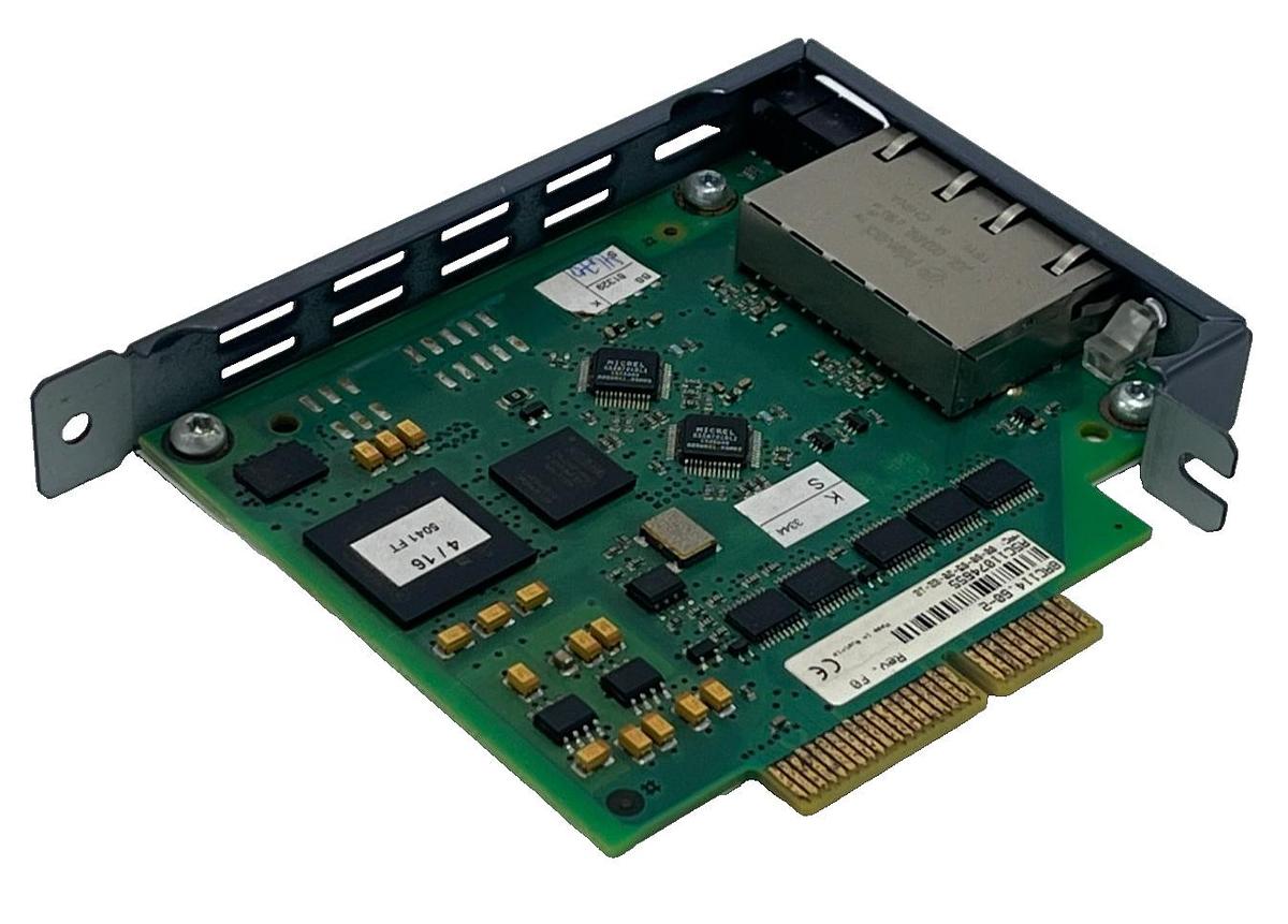 Used B&R 8AC114.60-2 ACOPOS POWERLINK V2 Interface Module Plug-In Card 2-Port USPI