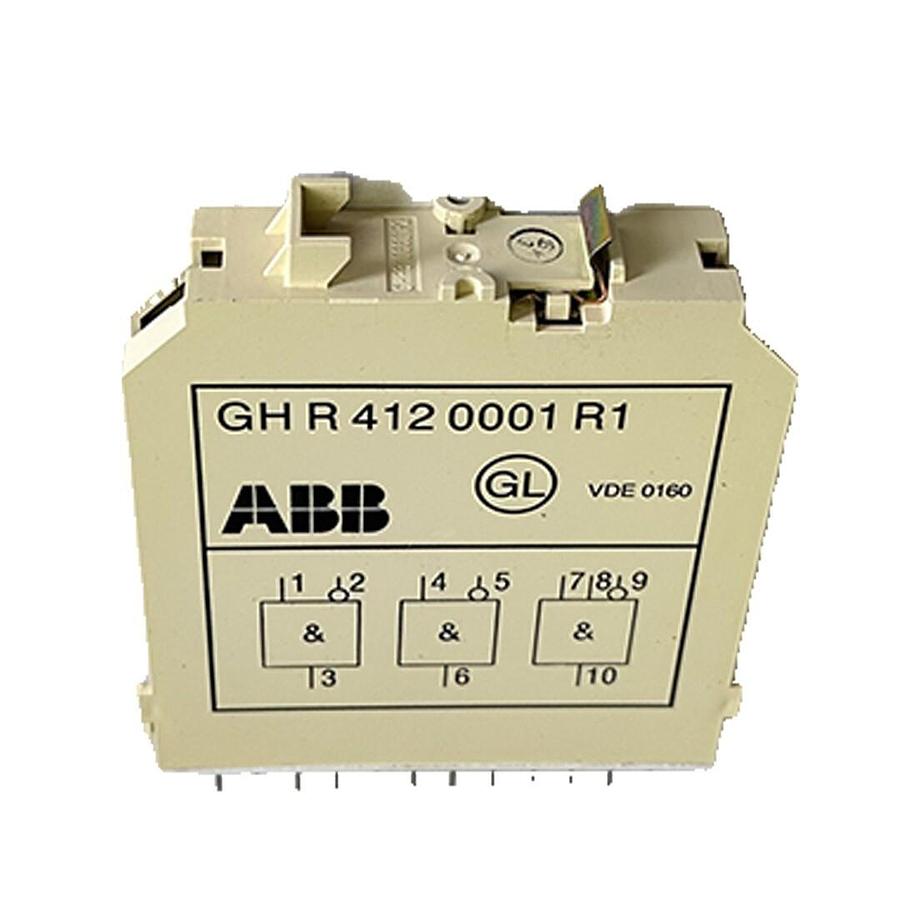 Used NEW ABB GH-R-412-0001-R1 / GHR4120001R1 RELAY POWER MODULE 8-108-122-923