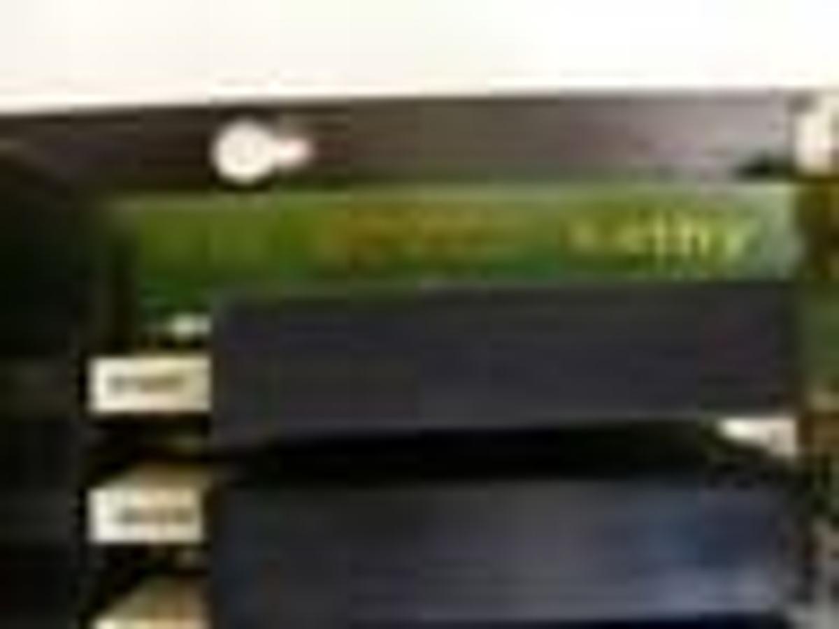 Used MAX DATWYLER & CO. EM600 KATHY BOARD W/ EM616 MEMORY BOARD EM 600 EM-600