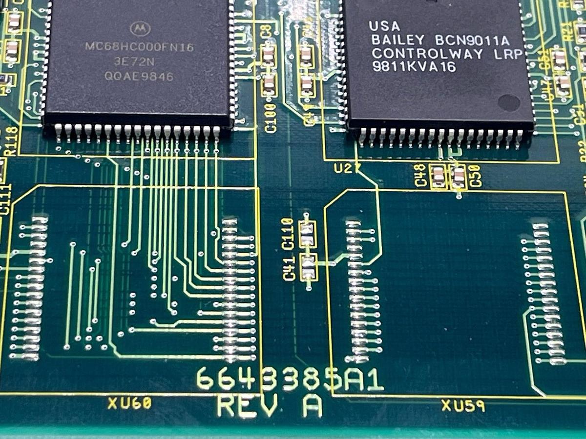 Used ABB Bailey INNPM11 Network Process Module | 6643385A1 Rev. A | Symphony Infi 90