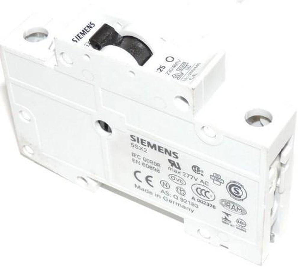 Used SIEMENS 5SX2 C25 CIRCUIT BREAKER 5SX2C25