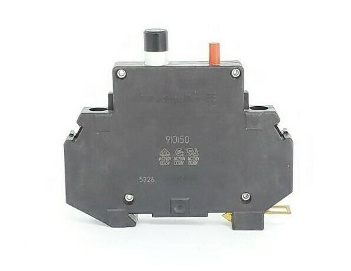 Used WEIDMULLER 9101503500 THERMAL MAGNETIC CIRCUIT BREAKER 2A 1-POLE