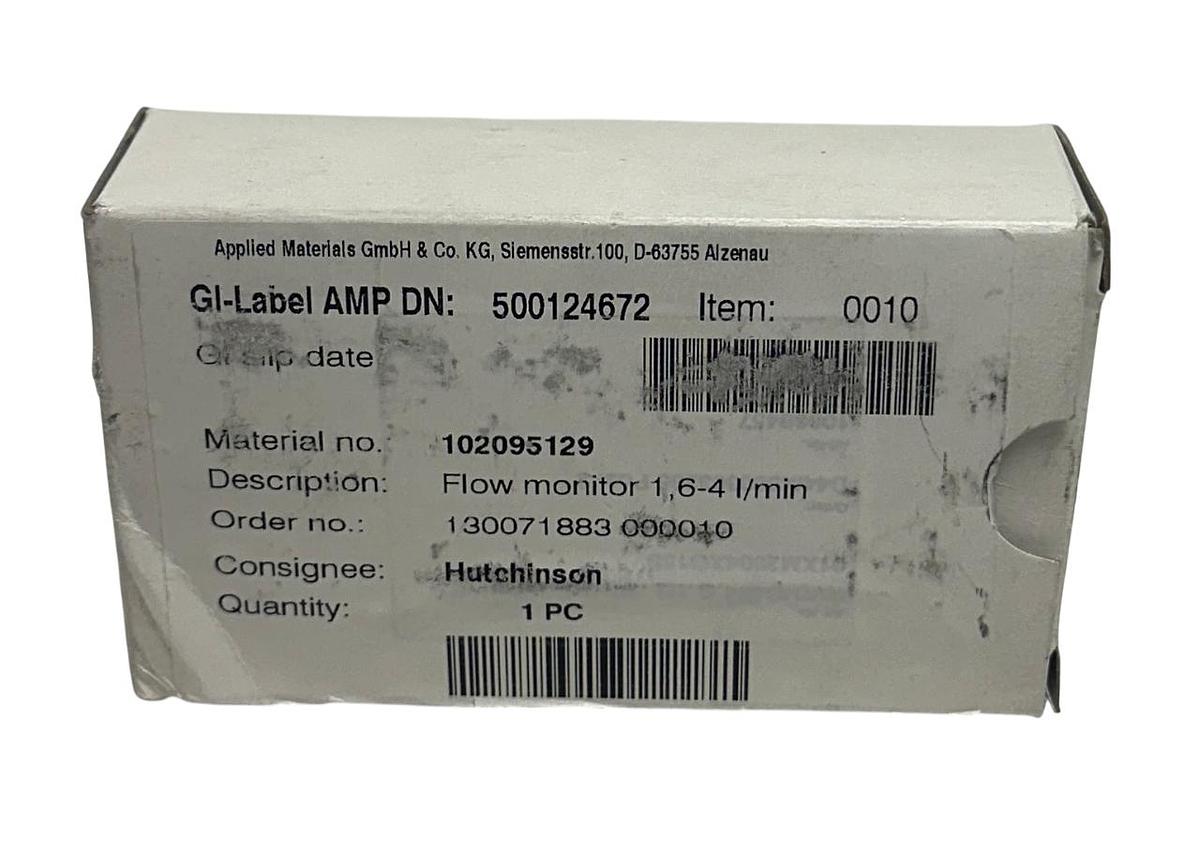 Used MEISTER SG15x50 / 102095129 / RVO/U-2 G 1/2 MS FLOW SWITCH / METER 230V 3A NSMP