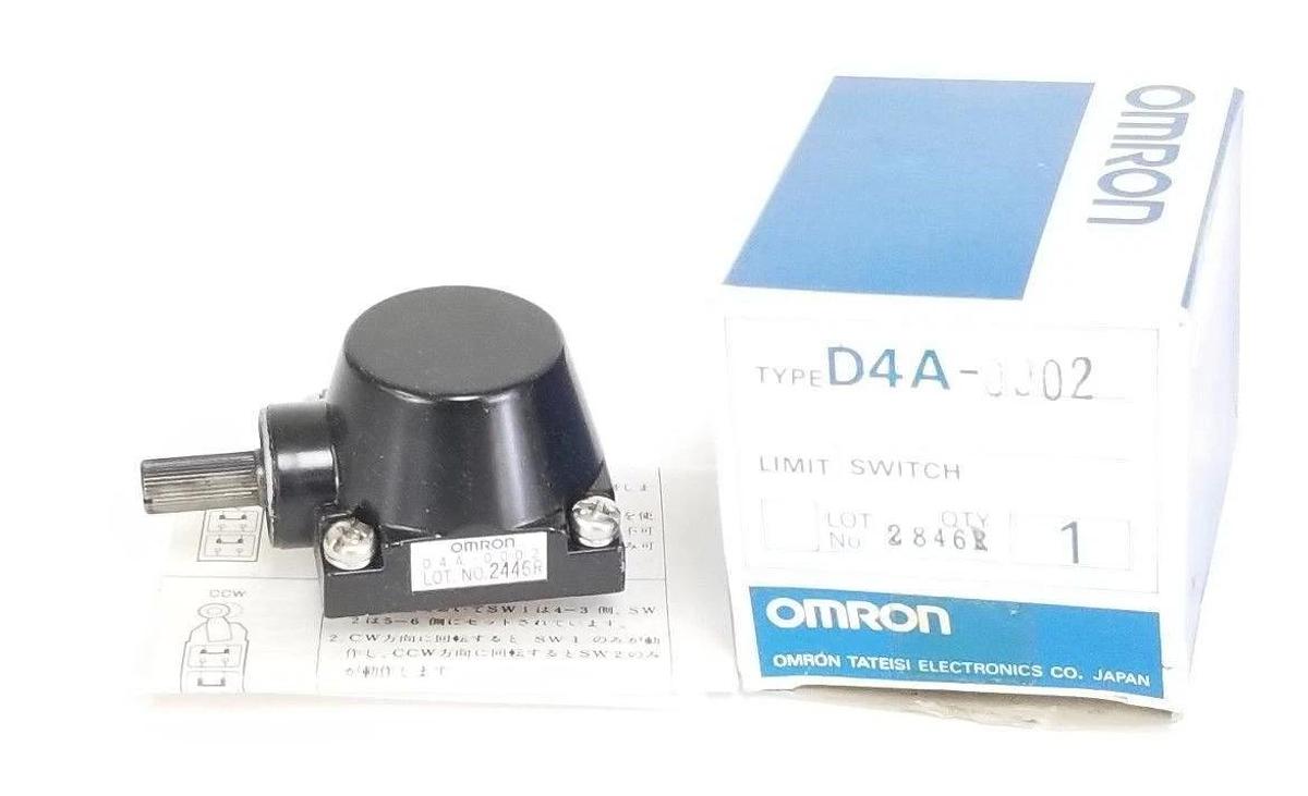 Used NIB OMRON D4A-0002 LIMIT SWITCH D4A0002