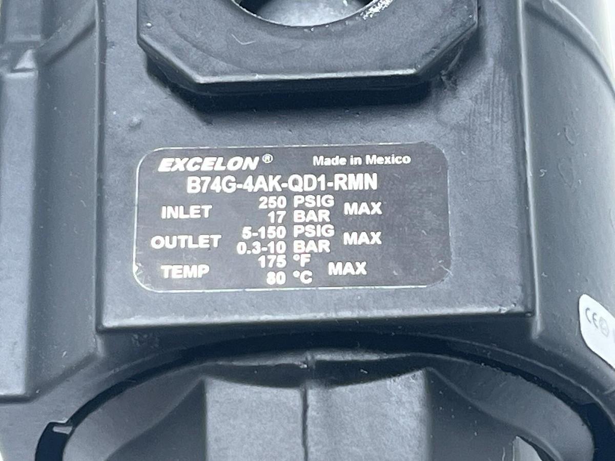 Used NEW IMI Norgren B74G-4AK-QD1-RMN Filter Regulator | 1/2" PTF 5-Micron 150 PSI