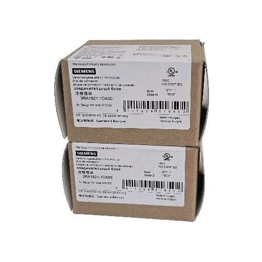 Used LOT OF 2 NEW SIEMENS 3RA1921-1DA00 LINK MODULES 3RA19211DA00