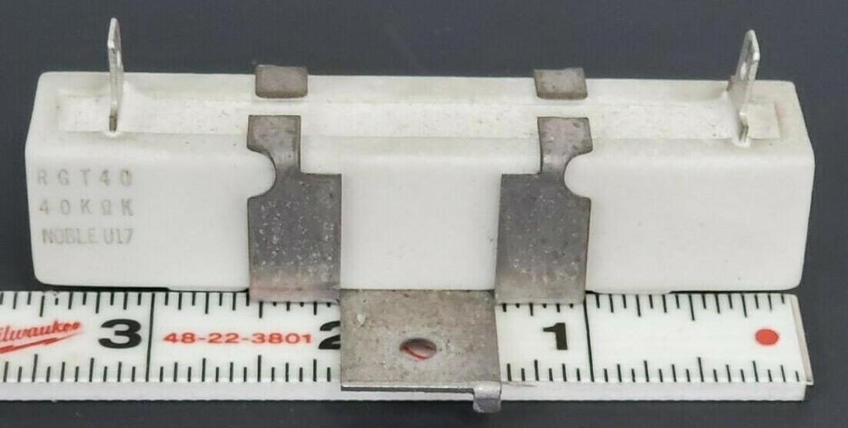 Used NOBLE RGT40 RESISTOR 4 0 K Ω K 40KΩK U17