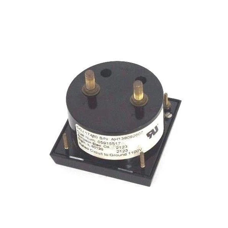 Used SIMPSON 17480 METER SK525-114B 0-10 D.C. AMPERES