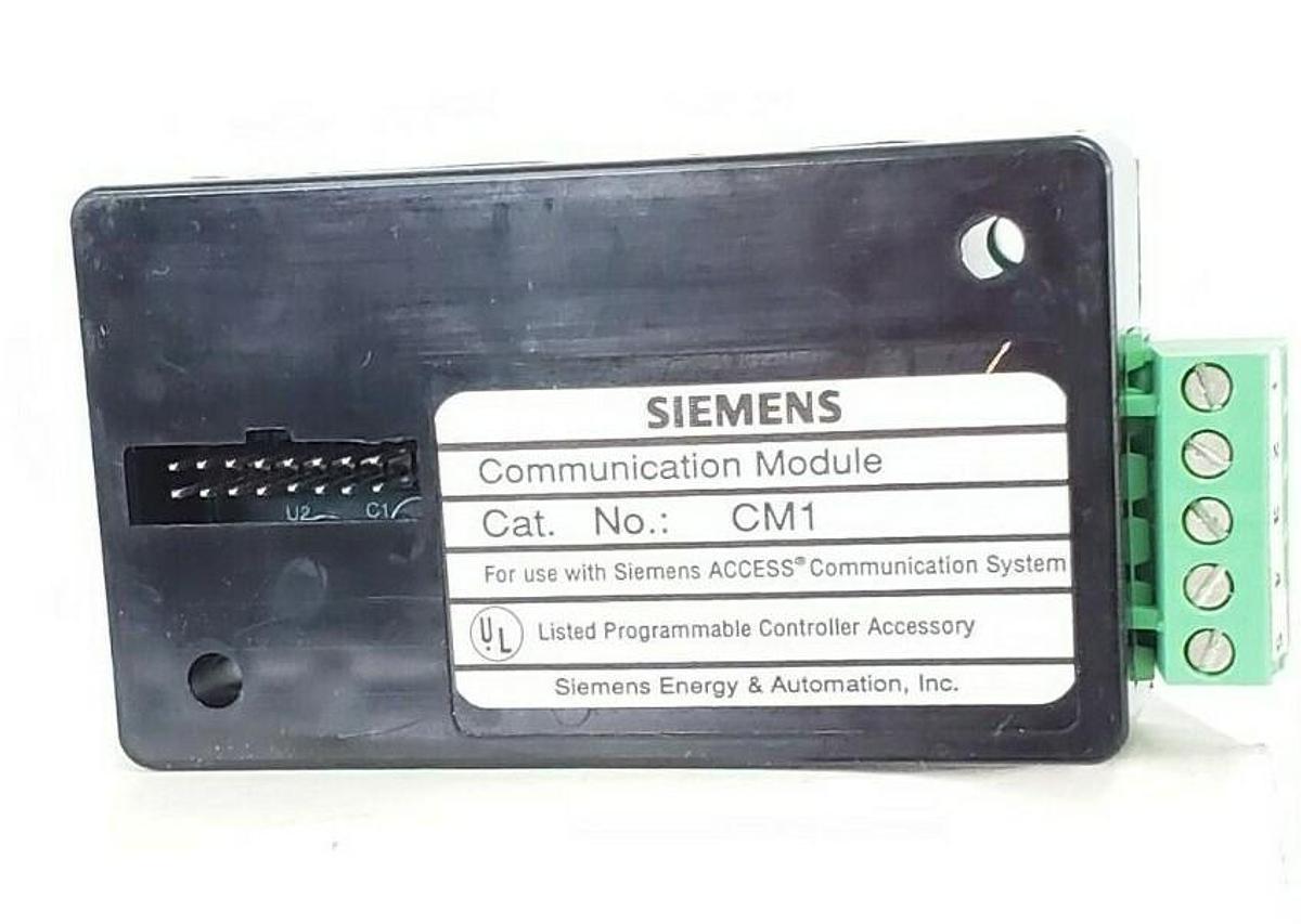 Used LOT OF 2 SIEMENS CM1 COMMUNICATION MODULES
