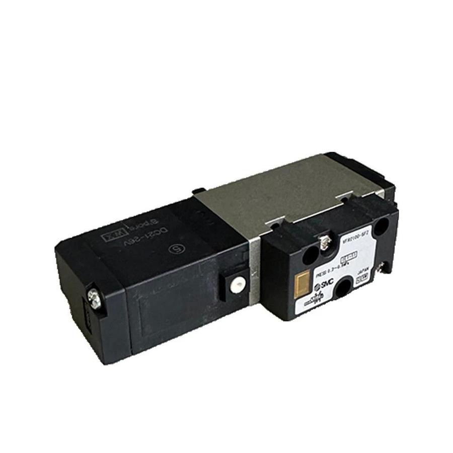 NEW SMC VFR2100-5FZ / VFR21005FZ 5-PORT PLUG-IN SOLENOID VALVE 24VDC
