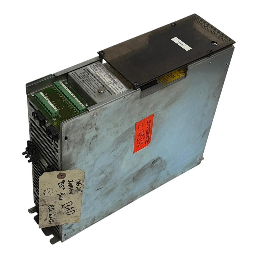 Used Indramat TDM 1.2-100-300-W1 AC Servo Controller BS Fault Parts Repair Core