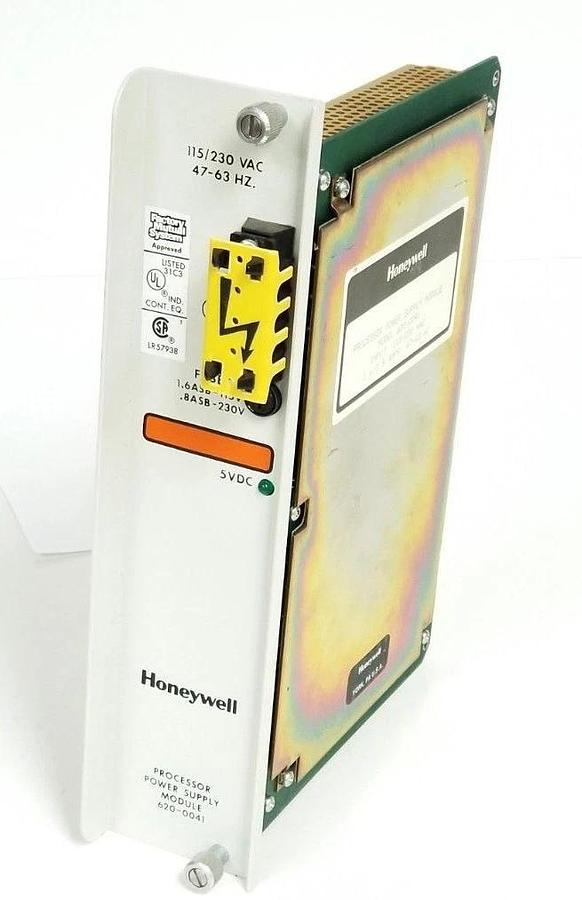 Refurbished HONEYWELL 620-0041 PROCESSOR POWER SUPPLY MODULE 115/230VAC 1.6/0.8A REPAIRED