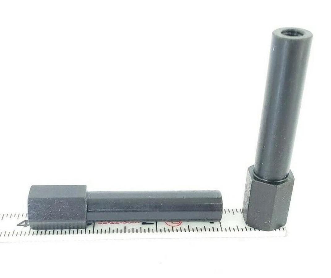 LOT OF 2 NEW GENERIC S-51-130 AIR CYLINDER COUPLING RODS, 5/8", REV. A, S51130