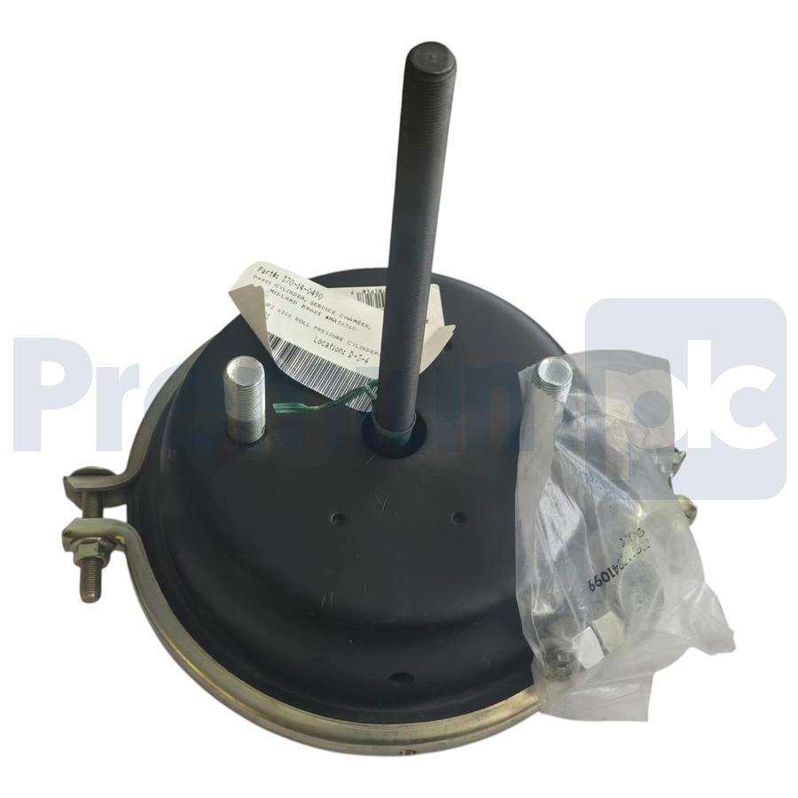 Used Midland Brake MA36360 Type 36 Air Brake Service Chamber Cylinder 370-14-0490 NEW