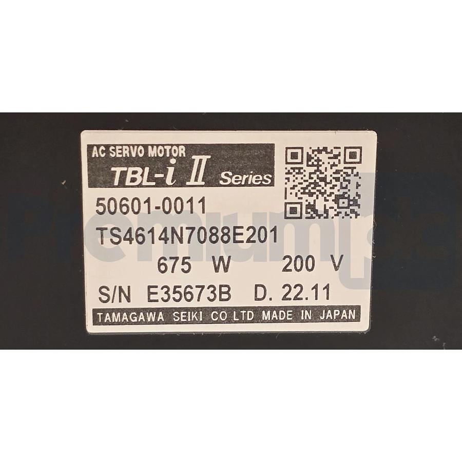 Kawasaki Tamagawa Seiki 50601-0011 TBL-i II Servo Motor TS4614N7088E201 NSMP