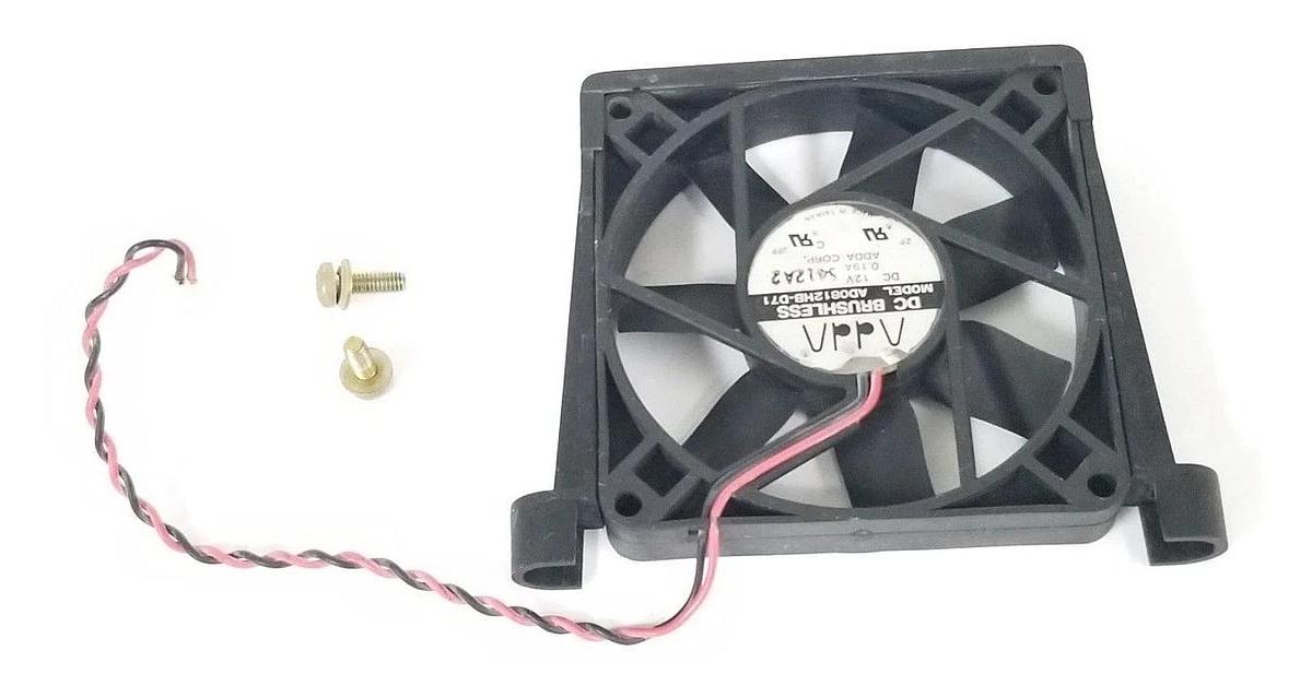 Used ADDA AD0812HB-D71 DC BRUSHLESS FAN 12VDC, 0.19A, 80 X 80 X 15 MM, AD0812HBD71