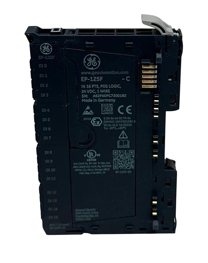 GE EP-125F-C / EP-125F DIGITAL INPUT MODULE 16-PT POS LOGIC 24VDC RSTi-EP NSMP