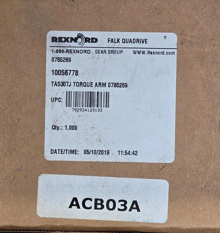 Rexnord Falk 5307J09A 0794387 Quadrive Gear Reducer 9.131:1 w/Mount & Belt Guard