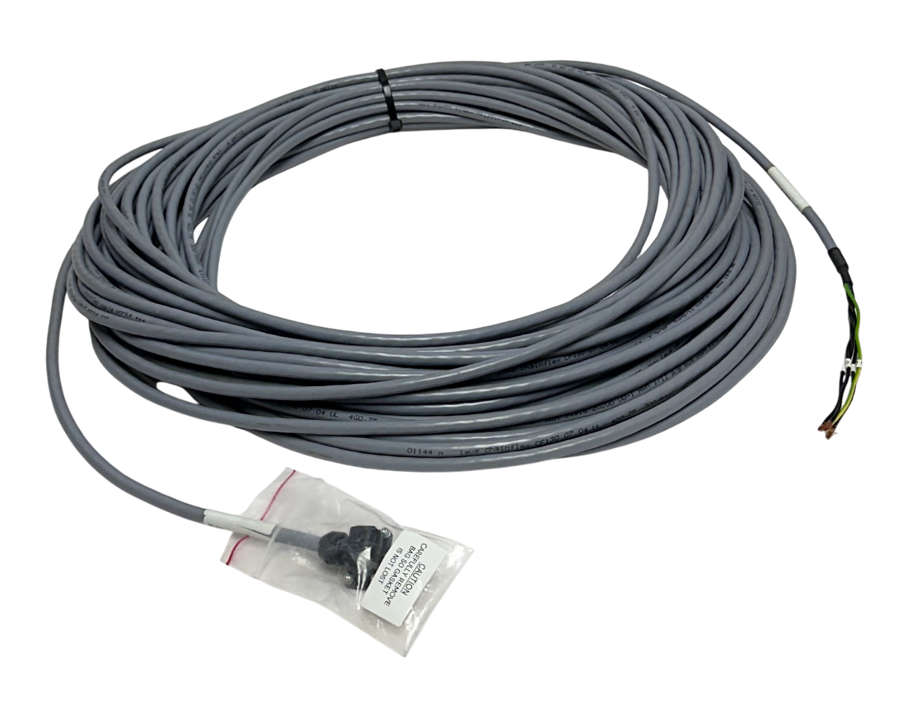 Used MITSUBISHI MR-PWS1CBL30M-A1-H-DC / MR-PWS1CBL30M-A1-H SERVO POWER CABLE 30M NSNP