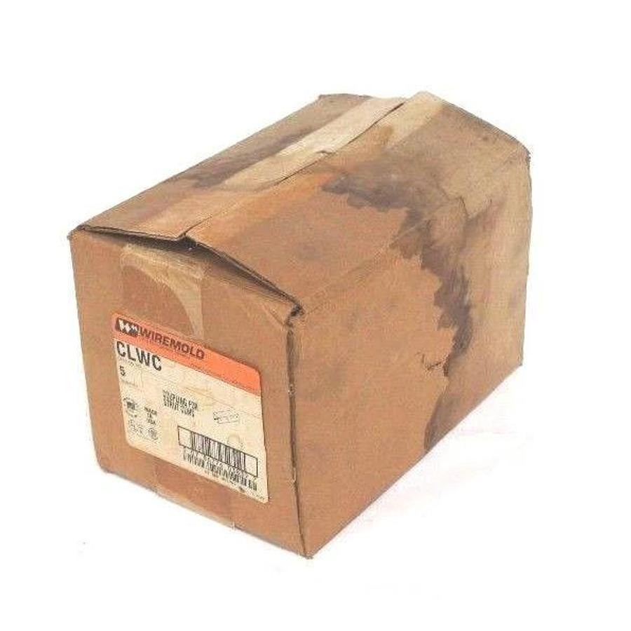 Used BOX OF 5 NEW WIREMOLD CLWC COUPLING FOR STRUT CLWS