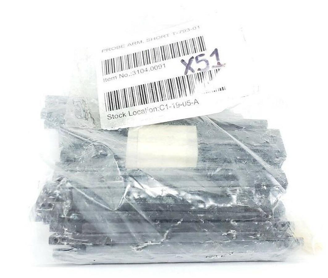 Used LOT OF 51 NEW GENERIC 3104.0091 PROBE ARMS, SHORT T-793-01