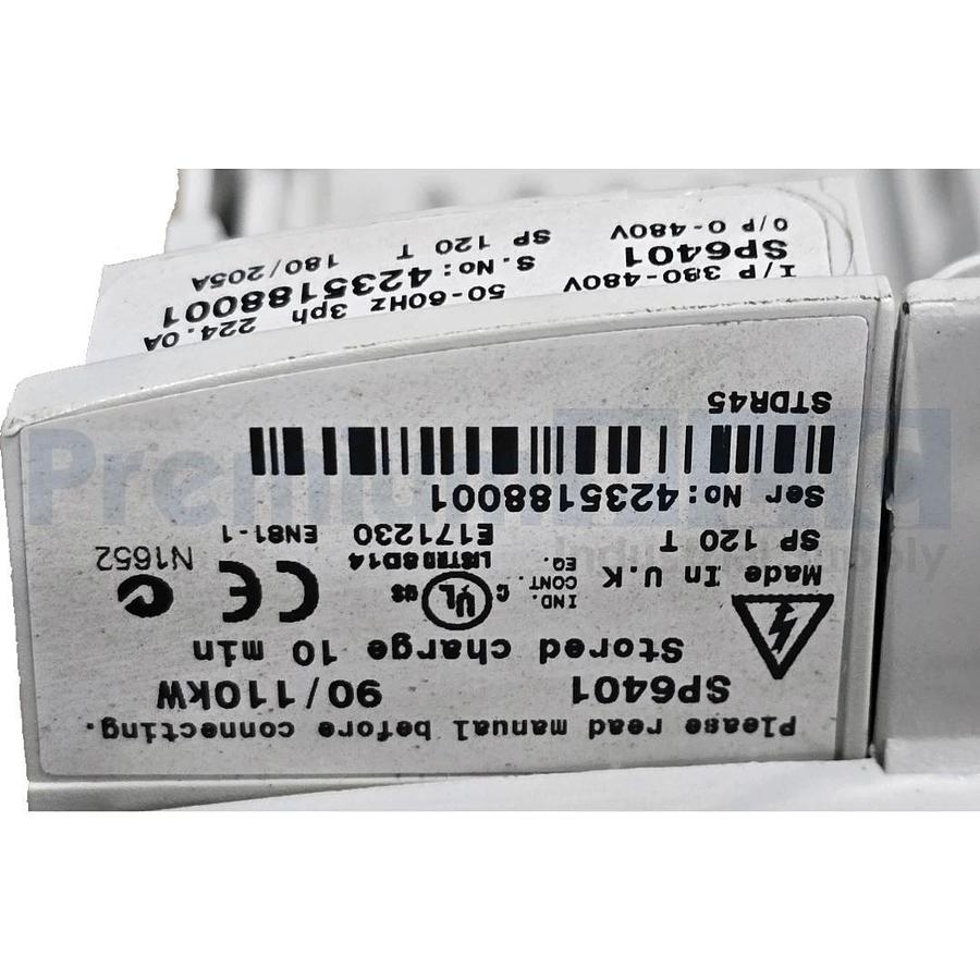 Emerson Control Techniques Nidec SP6401 Unidrive SP AC Drive 90/110kW 3PH NSNP