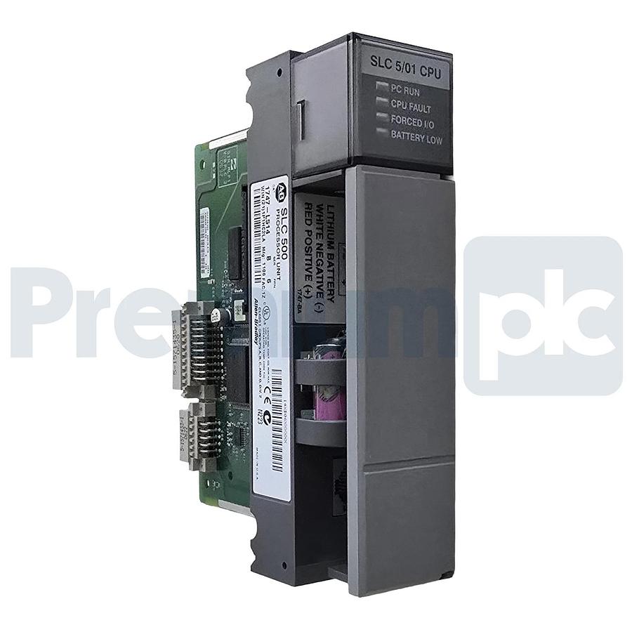 Allen Bradley 1747-L514 /B SLC 500 SLC 5/01 Processor Unit 4K Memory FRN. 6 NSMP