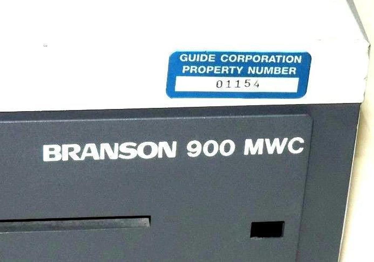 Used BRANSON 900 MWC MULTIPLE WELDER CONTROLLER EDP NO. 201-143-078 117 VAC 50/60HZ