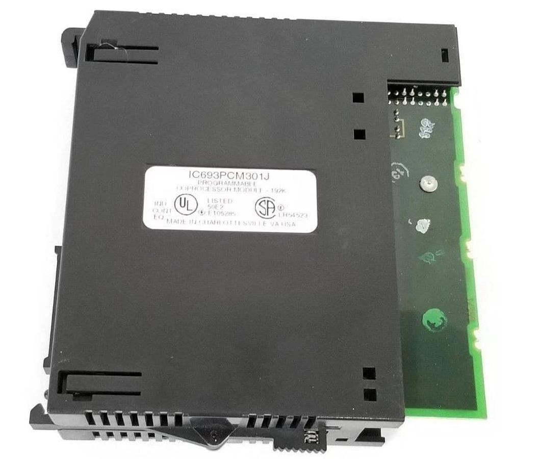 Used GE FANUC IC693PCM301J PROGRAMMABLE COPROCESSOR MODULE 192K