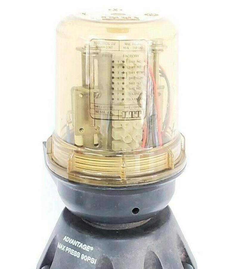 Used ITT ADVANTAGE 010-0000-02086-0RZ CWP150 ACTUATOR VALVE 90PSI