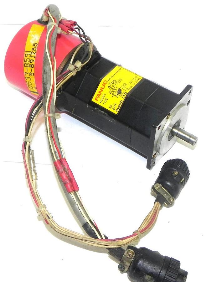 Used FANUC A06B-0533-B551 3-0S AC SERVO MOTOR A06B0533B551
