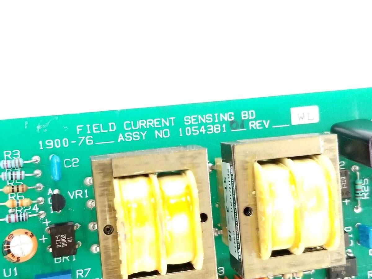 Used BOSTON / FINCOR 105438101 FIELD CURRENT SENSING BOARD 1900-76