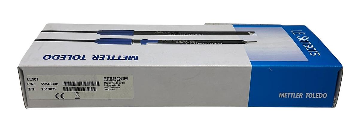 Used METTLER TOLEDO 51340338 / LE501 REDOX ELECTRODE LE SENSOR pH GLASS ORP NSMP