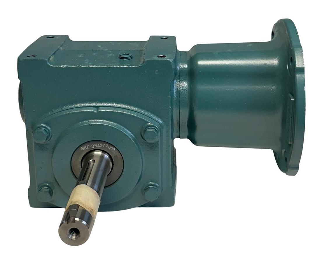 Used DODGE 202A15L56 TIGEAR-2 REDUCER RIGHT-ANGLE 15:1 RATIO 1.92HP MAX LEFT NSMP
