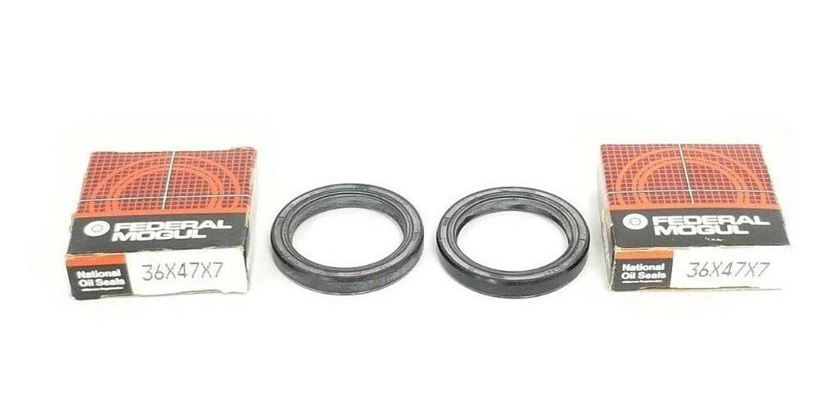 Used LOT OF 2 NIB FEDERAL MOGUL 36X47X7 MM OIL SEALS SOG 36 47 7 2 101897