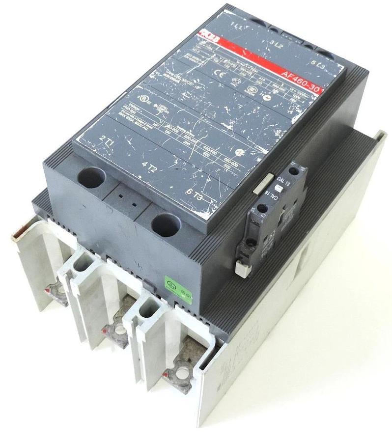 Used ABB ASEA BROWN BOVERI AF460-30 CONTACTOR 700AMP 3POLE 100-250VDC